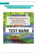 Professional Nursing Concepts Competencies for Quality Leadership 5th Edition by Anita Finkelman 9781284230888 Chapter 1-14 Complete Guide-Test Bank