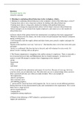 (SOLVED)Seneca College  OBR  OBR 250  1. Relating to combating ethical behaviour in the workplace, which...