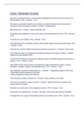 SSA Final Exam Q&A 2022/2023//ISSA Final Exam Q&A 2022/2023//issa final exam Q&A 2022/2023//ISSA final exam Q&A 2022/2023//SSA EXAM QUESTIONS AND ANSWERS 2022/2023//ISSA Final Exam Pt 1 Q&A 2022/2023//ISSA Unit 16: Determining Training Loads//ISSA FINAL E
