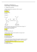 Microbiology test bank Chapter 5,6,7, and mastering chapter 8.