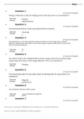 EDUC 701 Behaviorism Quiz: Education 701 Questions and Answers [Graded A] Liberty University • Question 1 2.5 out of 2.5 points Giving a child extra credit for helping around the classroom is an example of Selected Answer: Positive reinforcement. • Questi