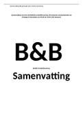 Complete samenvatting bedrijf&bedrijfsvoering