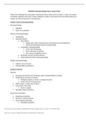 Neuropsychology Exam 1 Study Guide