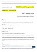 NR 533 Financial Management In Healthcare Organizations, NR 533 Week 5 Assignment: Break-Even Analysis (UPDATED 20232024)