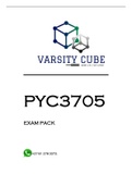 PYC3705 EXAM PACK 2022