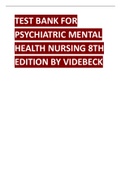 TEST BANK FOR PSYCHIATRIC MENTAL HEALTH NURSING 8TH EDITION BY VIDEBECK.pdf