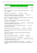 CHM130 Fundamental Chemistry (Quiz 2: Lessons 4 and 5) Questions & Answers/100% Correct