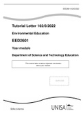 EED2601 Tutorial Letter 102, Questions for all the Assignments