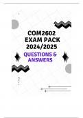 COM2602 EXAM PACK 2024/2025