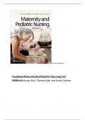 Test Bank - Maternity and Pediatric Nursing (4rd Edition) by Ricci, Kyle, and Carman (all chapters).pdf