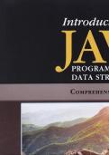 Test Bank for Introduction to Java Programming and Data Structures Comprehensive Version 12th Edition by Y. Daniel Liang  ||Complete A+ Guide