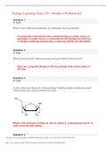 Portage Learning Chem 210 - Module 6 Problem Set