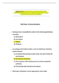 NURSE-UN 239 HAP Final Practice (260 Q & AS) BEST EXAM SOLUTION ALL ANSWERS 100% CORRECT GUARANTEED SUCCESS LATEST UPDATE 2022-2023 GRADED A+.