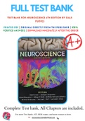 Test Bank For Neuroscience 6th Edition by Dale Purves 9781605353807 Chapter 1-34 Complete Guide . 