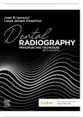 TEST BANK for Dental Radiography: Principles and Techniques 6th Edition Iannucci Joen and Howerton Laura. ISBN 9780323695510, ISBN- (Complete 35 Chapters)