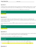 MATH 225N Week 6 Statistics Quiz 2020 – Chamberlain College of Nursing GRADED A