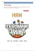 Test Bank for Human Resource Management, 6th Canadian Edition by Sandra Steen