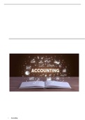 Exam (elaborations) ACCOUNTING 101 