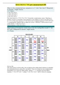 BIOCHEM C785 pre assessment 3 (Answered) Verified Solution