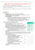 Samenvatting Master TSP: Onderzoeksmethoden in de TSP_Hoorcollege 7 t/m 12