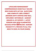 LIFEGUARD MANAGEMENT COMPREHENSIVE EXAM FULLY SOLVED 2024 EXAM WITH ACTUAL  QUESTIONS AND COMPLETE 100% CORRECT ANSWERS WITH VERIFIED AND WELL EXPLAINED  RATIONALES   ALREADY GRADED A+ BY EXPERTS  | LATEST VERSION 2024 WITH GUARANTEED SUCCESS AFTER DOWNLO