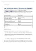 Financial Literacy 4.01 Research and Find the Real Return