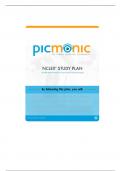 NURC 1021 Picmonic Nclex study Plan  2 Final