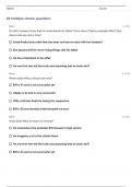 Death of a Salesman Study Guide (latest) Quizzes with All Correct Ans.