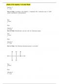 CHEM 210 Biochemistry Module 1 to 8 Exams' & Final Exam (2024 / 2025) Portage Learning Questions and Verified Answers, 100% Guarantee Pas