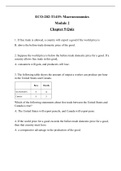 Chapter 9 Quiz Application International Trade