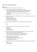 Test Bank for Davis Advantage for Pathophysiology Introductory Concepts and Clinical Perspectives 2nd Edition By Theresa M Capriotti Chapter 1-46 Complete Guide A+