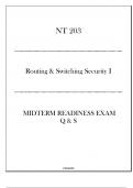 NT 20 Midterm Readiness Exam Q & S (HU) - (Routing & Switching Security I