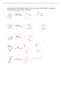 Organic Chemistry 51B Practice Problems