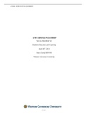 AYM1 SERVICE PLAN BRIEF Service Plan Brief for Diabetes Education and Coaching April 30th, 2021 Stacy Good, BSN RN Western Governors University