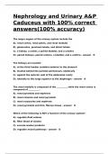 Caduceus Chapter 10 Flashcards with 100- correct answers(100- accuracy)