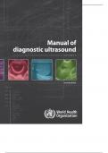 WHO Manual of diagnostic ultrasound volume