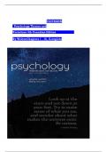 TEST BANK FOR PSYCHOLOGY THEMES AND VARIATIONS 3RD CANADIAN EDITION BY WEITEN