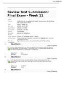 6512 Review Test Submission- Final Exam - Week 11