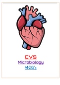 CVS Microbiology MCQ's.