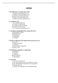 Biochemistry MCQs Lipids Metabolism