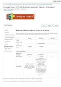 Focused Exam_ UTI with Antibiotic Sensitivity _ Medication Selection