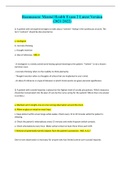 1) A patient with schizophrenia begins to talks about "volmers" hiding in the warehouse at work. The term "volmers" should be documented as: a. neologism b. concrete thinking c. thought insertion d. idea of reference ANS: A - A neologism is a 