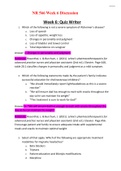 NR 566 week 1:NR 566/NR 566 SH -FAM Focused Exam Long Bone Fracture:NR 566 Final Exam Study Guide :Latest Updated: Advanced Pharmacology for Care of the Family:NR 566 Week 6 Discussion:NR 566 Final Exam Study Guide: Week 5, 6, 7 & 8- Advanced Pharmacology