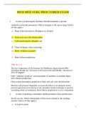 2022/2023 HESI Fundamentals Exit Exam Version 1 (V1)Graded A+_ Verified Q&A