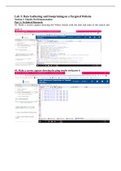 Lab 3: Data Gathering and Footprinting on a Targeted Website Section 1: Hands-On Demonstration Part 1: Technical Research: