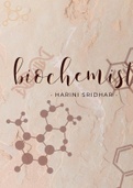 BIOCHEMISTRY 