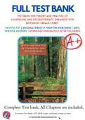 Test Bank For Theory and Practice of Counseling and Psychotherapy, Enhanced 10th Edition by Gerald Corey 9780357671429 Chapter 1-16 Complete Guide.