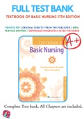 Textbook of Basic Nursing 11th Edition Rosdahl Test Bank