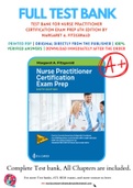 Test Bank For Nurse Practitioner Certification Exam Prep 6th Edition by Margaret A. Fitzgerald 9780803677128 Chapter 1-19 Complete Guide.