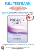 Test Bank For Primary Care: A Collaborative Practice 5th Edition By Terry Mahan Buttaro & JoAnn Trybulski & Patricia Polgar-Bailey & Joanne Sandberg-Cook 9780323355018 Chapter 1-250 Complete Guide .